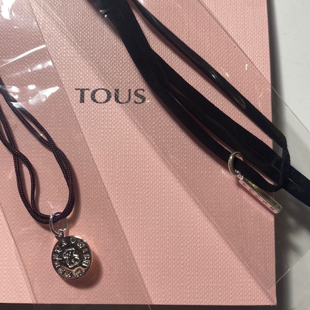 Tous 2 sterling silver pendents